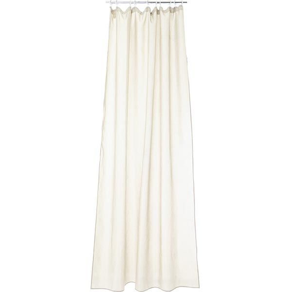 Штора La Nuit Искусственный лен бежевая 160x280 см