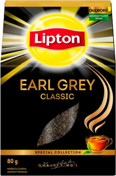 Чай черный Lіpton Эрл Грэй 80 г 