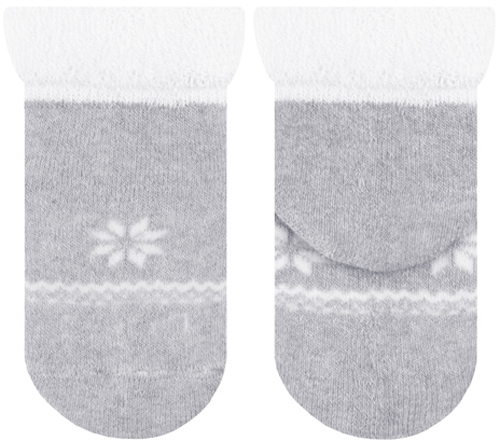 Шкарпетки унісекс Duna 4031 р. 10–12 світло-сірий 