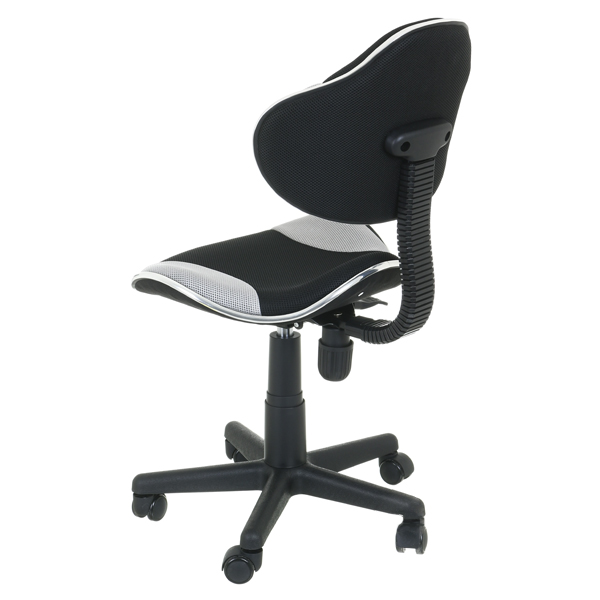 Крісло Сафир чорно-сірий