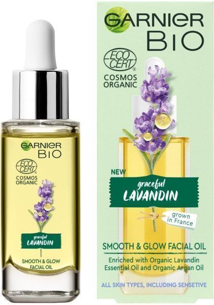 Олія для обличчя Garnier Bio з екстрактом лавандину 50 мл