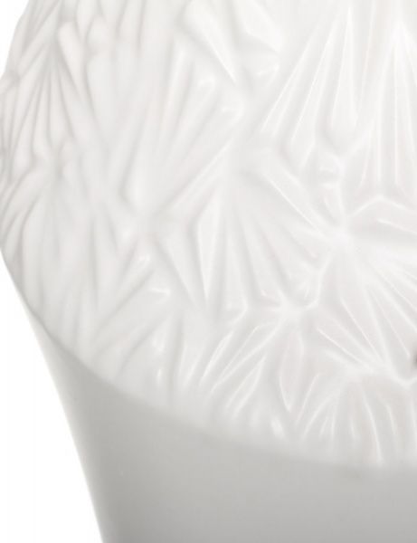 Ваза фаянсовая Surface 21х19,5х30 см белая Jomaze