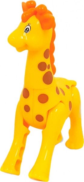 Іграшка-тріскачка Kiddieland Дикі звірі Жираф 057018