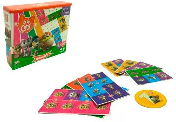 Гра настільна Vladi Toys Доміно. 44 Cats VT8055-14