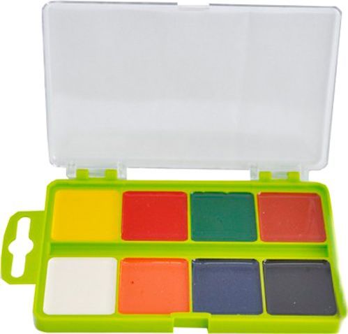 Краски акварельные медовые 8 шт. ZiBi