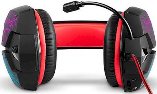 Гарнітура Real-el GDX-7750 black/red (EL124100048) 