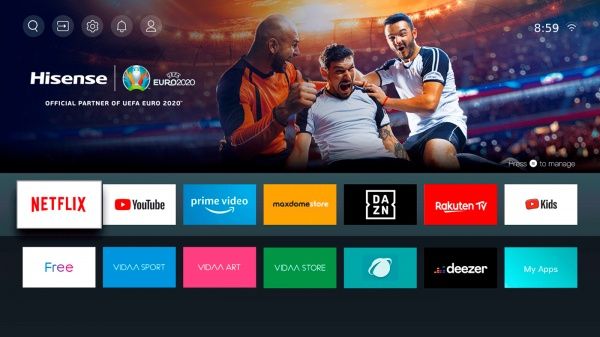 Телевізор Hisense 50U7QF