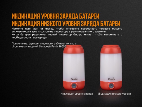 Ліхтар для кемпінгу Fenix CL26R ЗЕЛЕНИЙ