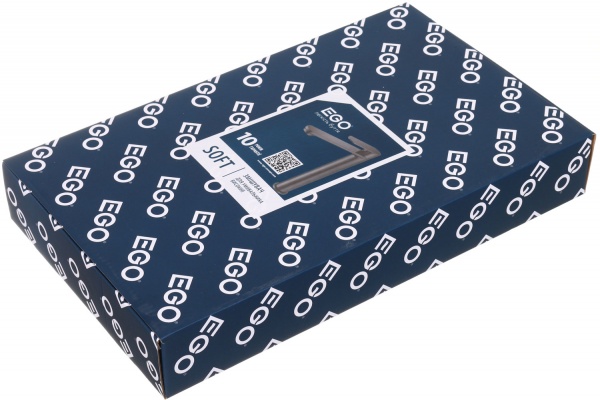 Змішувач для умивальника EGO Soft високий матовий чорний