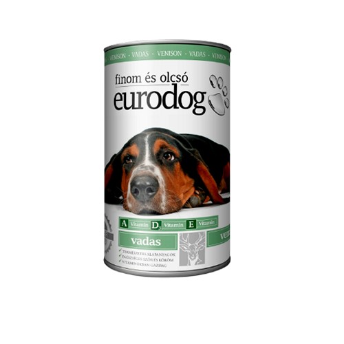 Консерва для усіх порід EuroDog з олениною 415 г
