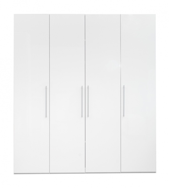Шафа Embawood Glossy 4-дверна білий 