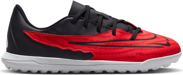 Сороконожки Nike JR PHANTOM GX CLUB TF GS DD9567-600 р.33,5 красный