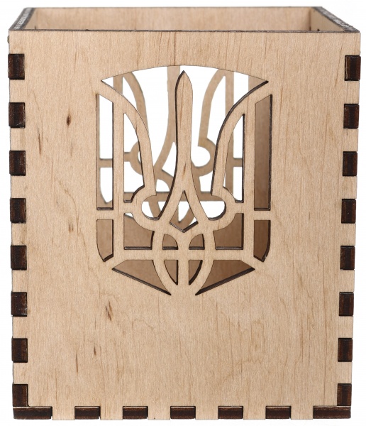 Підставка для ручок Герб 10,5x9x9 см лакований Nice goods