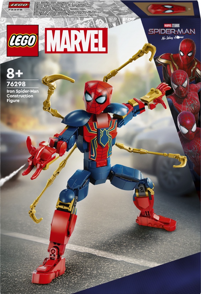 Конструктор LEGO Super Heroes Marvel Фігурка Залізної Людини-Павука для складання 76298