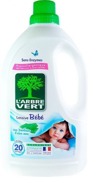 Гель для машинной стирки L'Arbre Vert Детский 20 cтирок 1,5 л