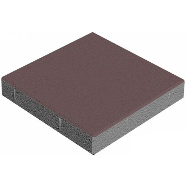 Тротуарна плитка Золотой Мандарин коричнева 400х400х60 мм