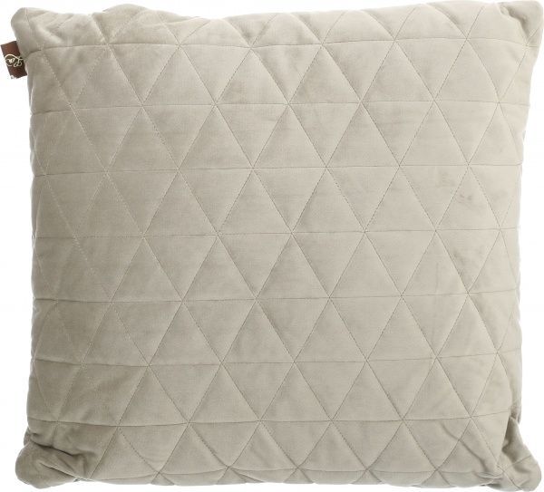 Подушка декоративна Velvet Ромби 45x45 см тауп La Nuit 