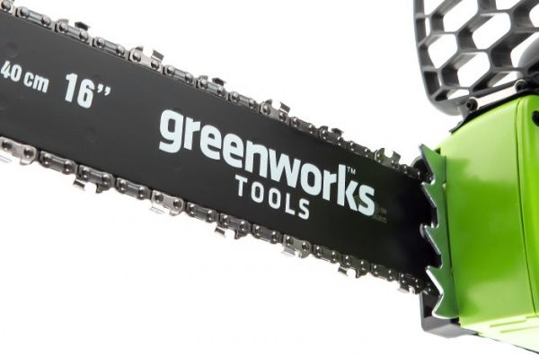 Електропила GreenWorks акумуляторна GD40CS40K4 (20077UB)