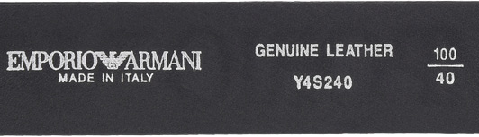 Ремень Emporio Armani р.S CINTURA UOMO / CINTURA UOMO / MAN BELT Y4S240YDY4G-80001