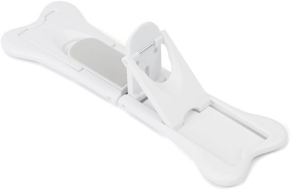 Замок-блокиратор MVM для шкафа-купе 2 шт. BS-19 WHITE