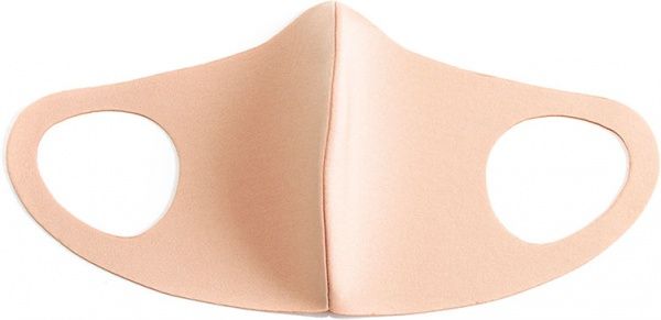 Маска Grandtex неопреновая многоразовая (серая, кремовая, мокко) р. S 3 шт.