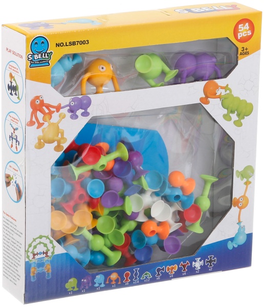 Конструктор-мозаика Hang Wing на присосках 24x5x25 см HWA1206156