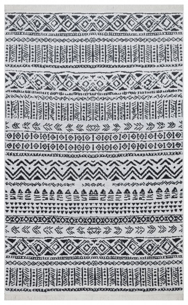 Ковер Ekohali Arya AR 03 Black 160x230 см двусторонний 