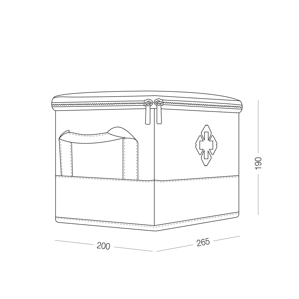Органайзер для таблеток MVM PC-18 M WHITE 190x265x200 мм