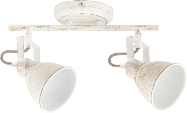 Спот Rabalux Vivienne 5967 2x40 Вт E14 античный белый 