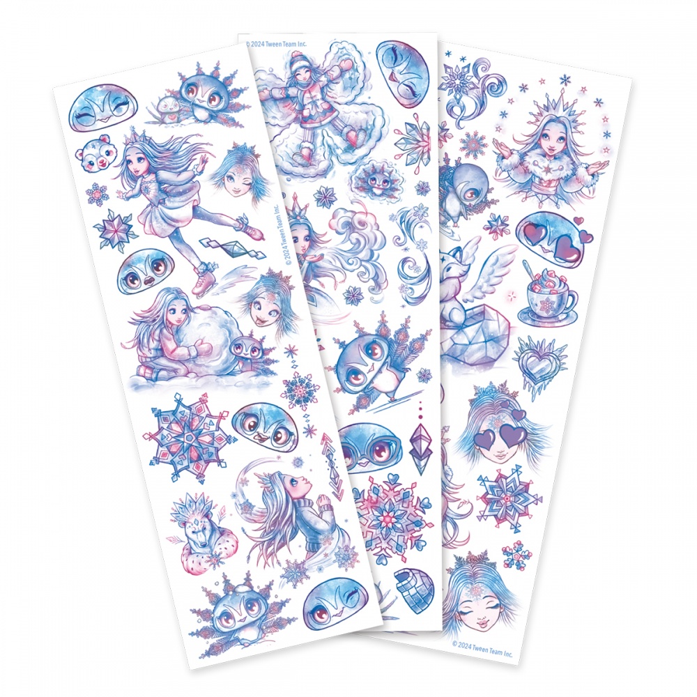 Набір тимчасових татуювань Боді-арт Зіркові малюнки 11458