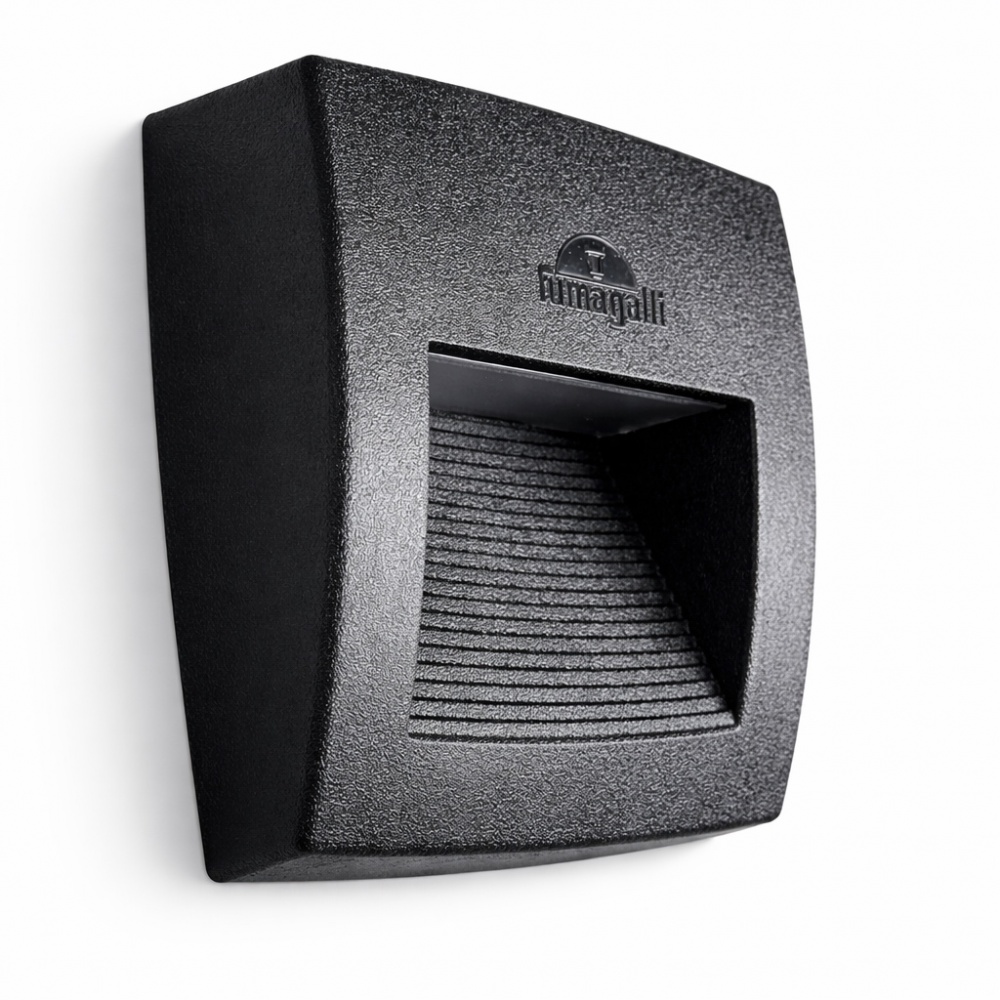 Світильник вуличний настінний FUMAGALLI LORENZA 150 CCT 1x3,5 Вт R7S чорний
