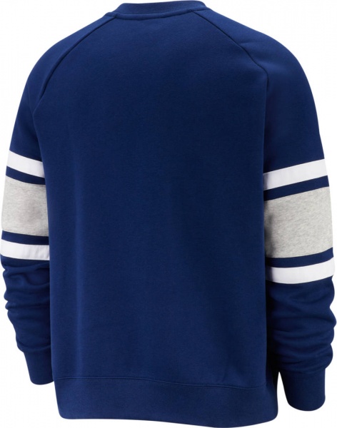 Джемпер Nike M NSW AIR CREW FLC BV5156-492 р. S темно-синий