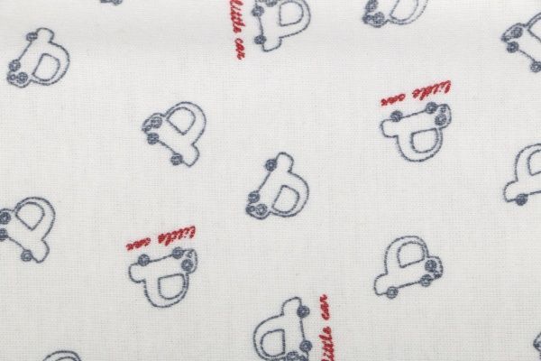 Комбінезон Фламінго Машинки р.80 білий із сірим 512-1009-9 