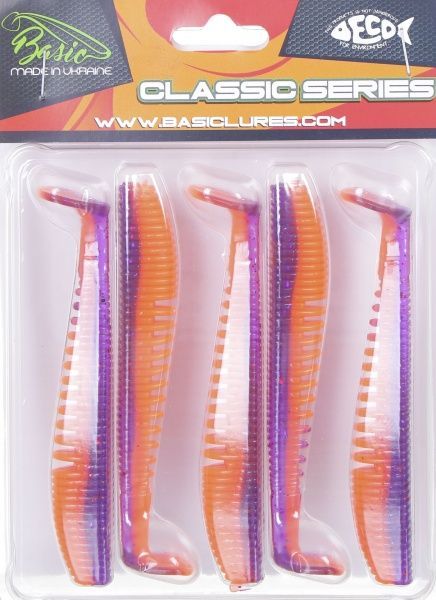 Приманка риболовна Basic Lures Sovereign 4,0 100 мм 5 шт. 972 силіконова