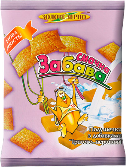 Подушечки Золотое зерно Ирисово-сливочные 100 г (4820017292030) 