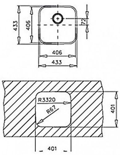 Мийка для кухні Teka BE 40.40 (25) 10125021 