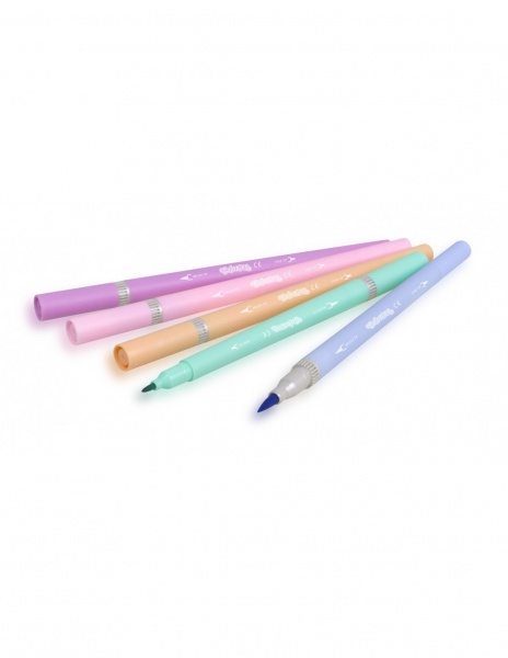 Фломастери двосторонні 10 кольорів Pastel 80875PTR Colorino