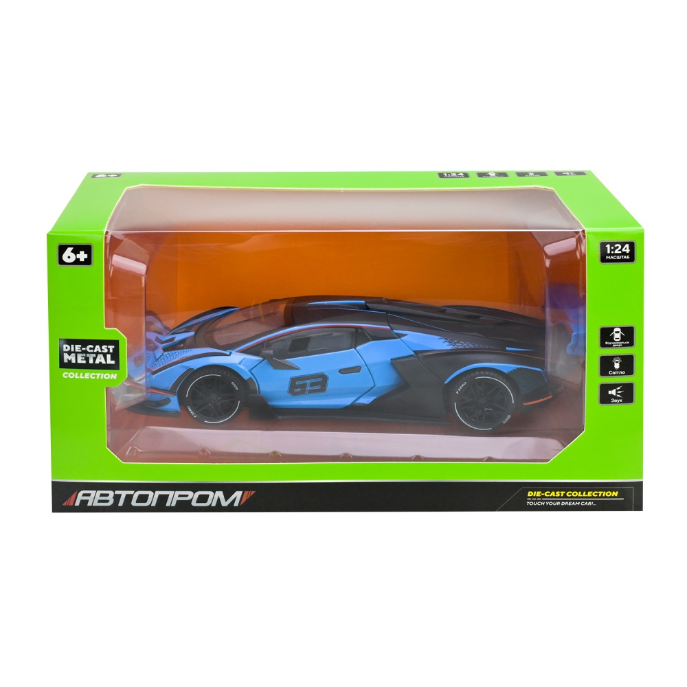 Машинка Автопром 1:24 Lamborghini AP7700