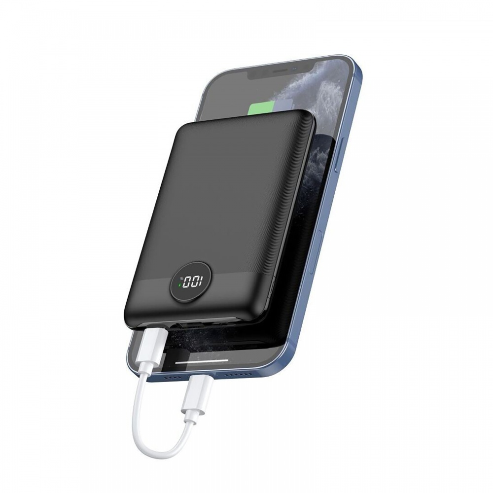 Повербанк VEGER W1140 10000 mAh black (W1140.black)
