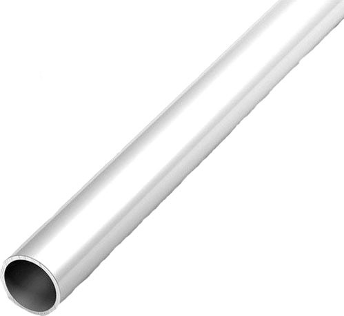 Труба профільна кругла алюміній АЛЮПРО анодована d15x15x15x2x1000мм