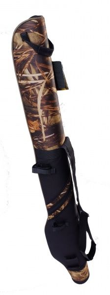 Чохол для вудилища KENT&AVER напівжорсткий №12 чорний 145 см