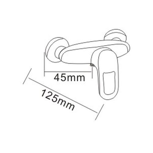 Смеситель для душа Rozzy Jenori Atlant RBZ002-5