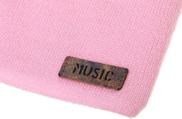 Шапочка дитяча Luna Kids р.52 бузковий із рожевим 2225 