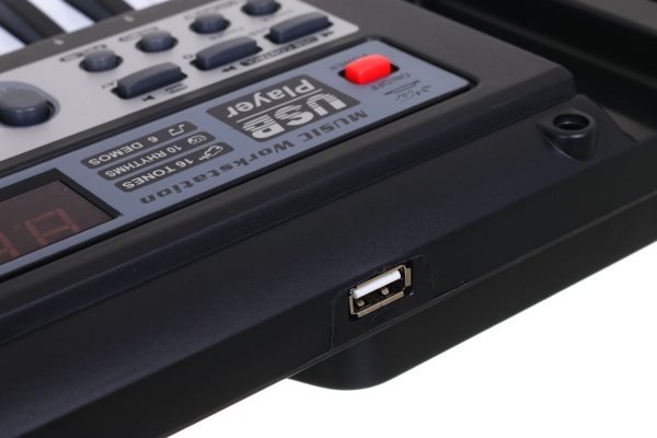 Музичний інструмент MERX Limited синтезатор 61 клавіша з мікрофоном MX0286699