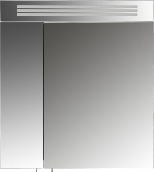 Зеркальный шкаф Мойдодыр Лагуна 100 с подсветкой 