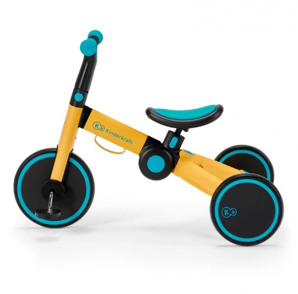 Велосипед детский Kinderkraft 3 в 1 4TRIKE Primrose Yellow желтый KR4TRI00YEL0000 