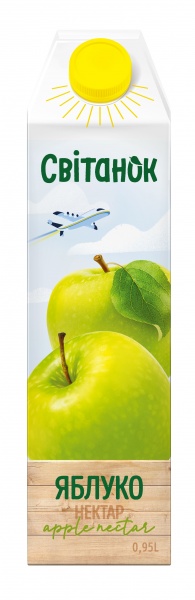 Нектар Світанок Яблочный 0,95 л 