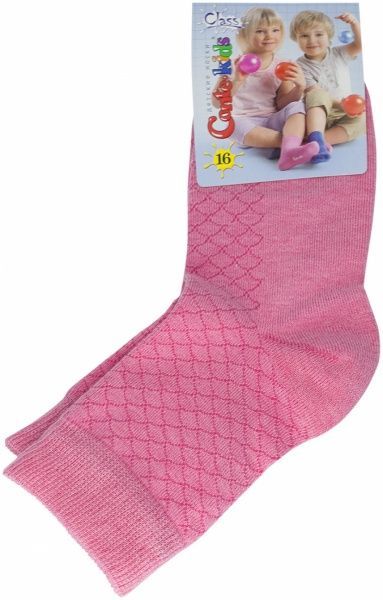Шкарпетки дитячі Conte-Kids CLASS 148 13С-9СП р.16 рожевий 