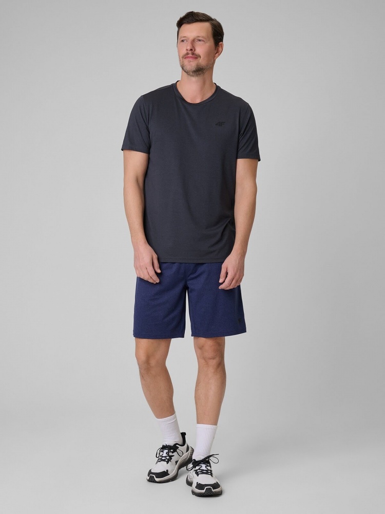 Футболка 4F TSHIRT FNK M2140 4FWSS26TFTSM2140-21M р.M сірий