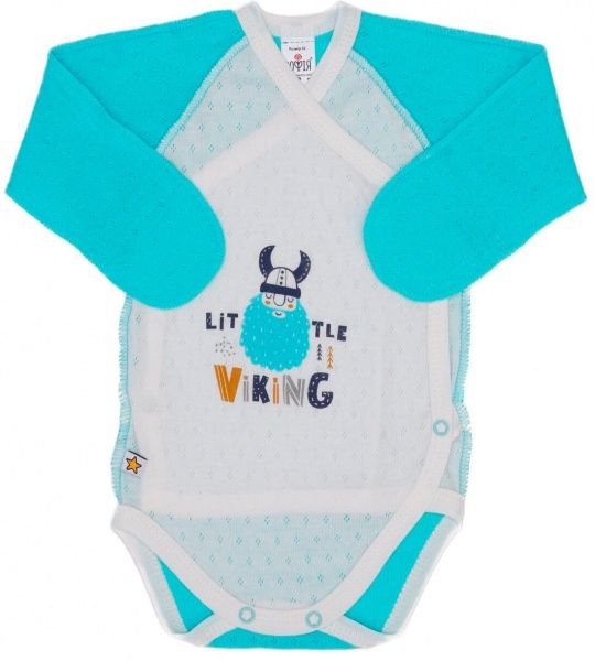 Боди детское ТМ Софія р.56 бело-голубой 171162 